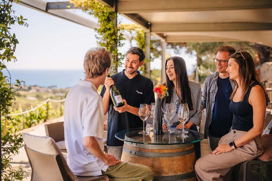 Barcelona: Sailing Cruise & Vineyard Tour with Wine Tasting - Onboard the Luxury Sailboat: Views, Drinks, and How Rocky It Can Be