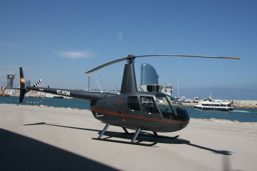Barcelona: Scenic Helicopter Flight - From Carrer Marítim de Gabriel Roca to the Port heliport: getting there without stress