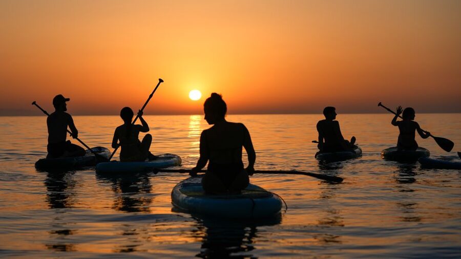 Barcelona: Sunrise Paddleboarding with Instructor and Photos - Why Barcelona sunrise SUP feels different from daytime plans