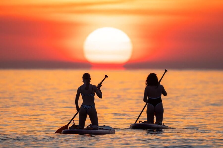 Barcelona: Sunrise Paddleboarding with Instructor and Photos - Price and value: is 32 dollars worth it for Barcelona SUP with photos?