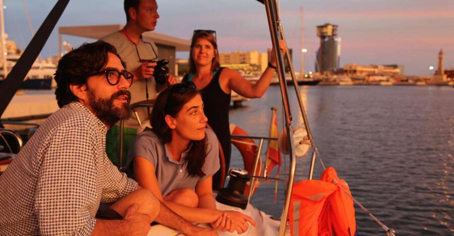 Barcelona: Unique Sunset Sailing Tour with Tapas & Open Bar - Captains, Crew, and the Feel-Good Factor