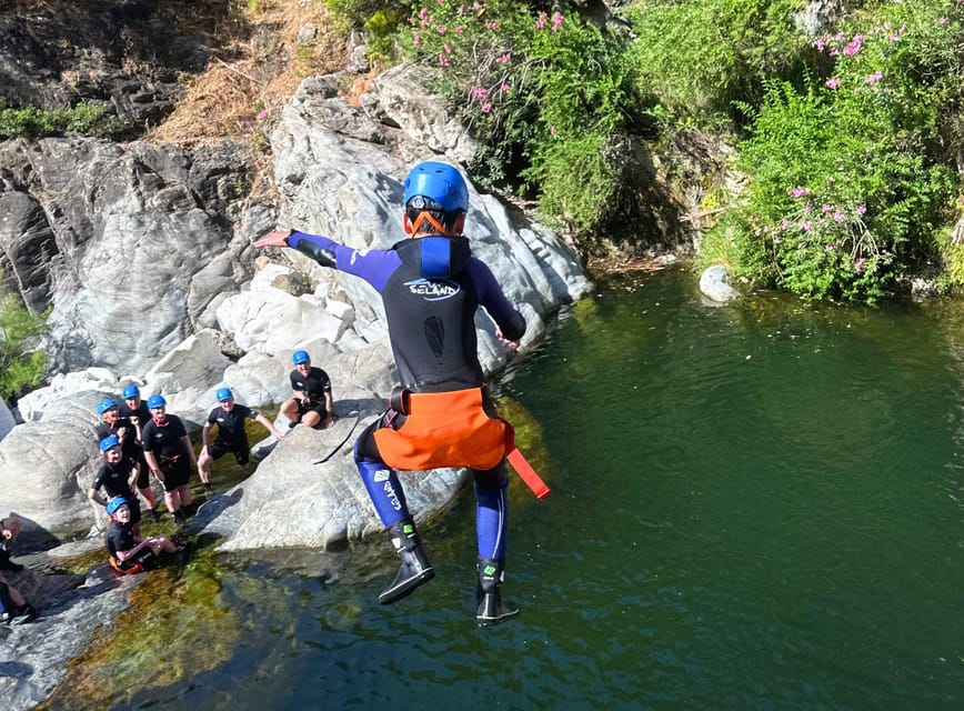 Benahavís: Guided Canyoning Adventure (Benahavís River Walk) - Canyon of the Angosturas: The 2.5-Hour Core of Swimming, Caves, and Jumps