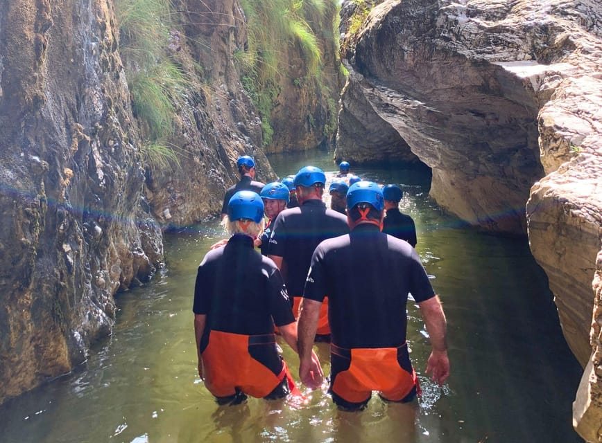Benahavís: Guided Canyoning Adventure (Benahavís River Walk) - Water Temperature, Wetsuits, and Boots: The Stuff That Determines Comfort