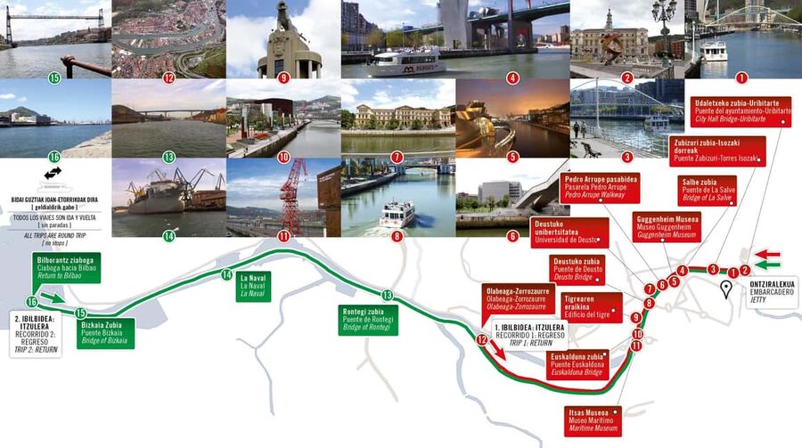 Bilbao: 1- or 2-Hour Sightseeing Boat Tour - Audioguide reality check: your phone, your headphones, and QR-style listening