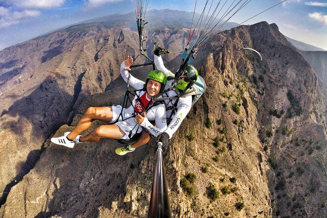 BRONZE tandem paragliding flight in South Tenerife, free pick up - Price and value: what you get for about $133 per person