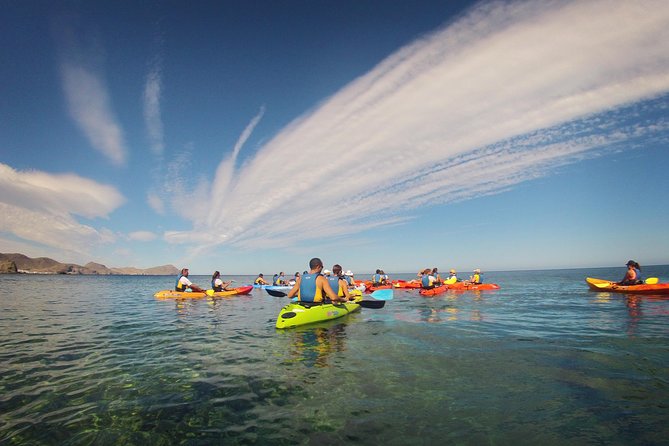 Cabo de Gata Active. Guided kayak and snorkel route through coves of the Natural Park - Why paddling Cabo de Gata by kayak beats the shore version