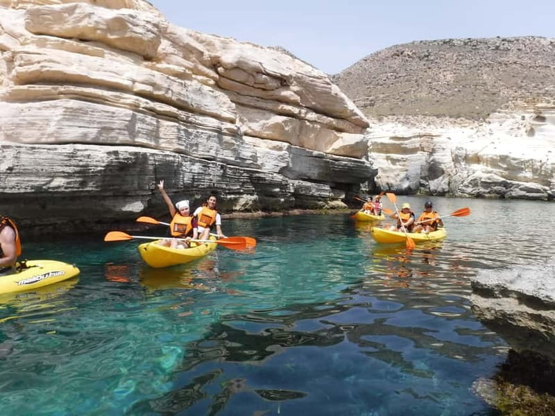 Cabo de Gata: Kayak & Snorkel Excursion in Natural Park - Cabo de Gata Kayak and Snorkel: why this 3-hour outing feels special