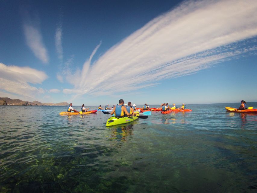Cabo de Gata: Natural Park Kayaking and Snorkel Excursion - Guides and group pace: how it feels on the water