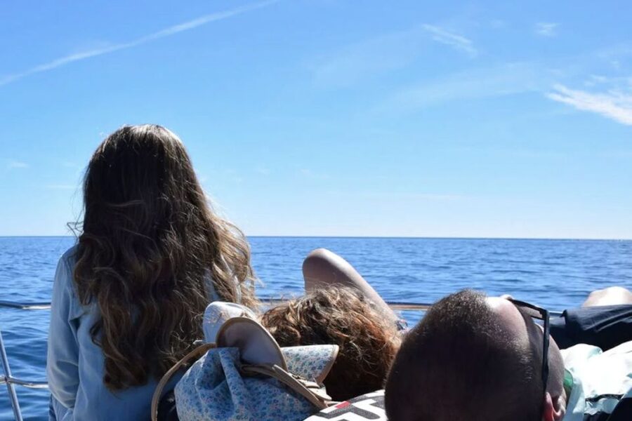Cabo de Gata: Yacht Tour to the 5 Best Beaches - Agua Amarga from the sea, then Cala de Enmedio for the swim