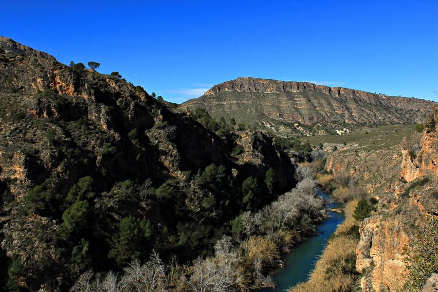Calasparra: Almadenes Canyon Rafting with Caves and Rock Art - Cave of the Otters and the Alfonso XIII reservoir stretch