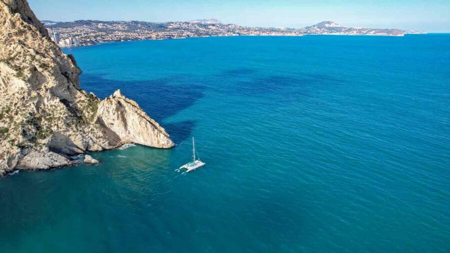 Calpe: Sailing Catamaran with Lunch - Lunch onboard: paella, salad, and one included drink
