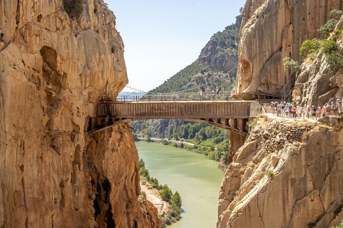 Caminito del Rey Day Trip from Costa del Sol - Entering the Caminito del Rey: tunnels, power stations, and bridge moments