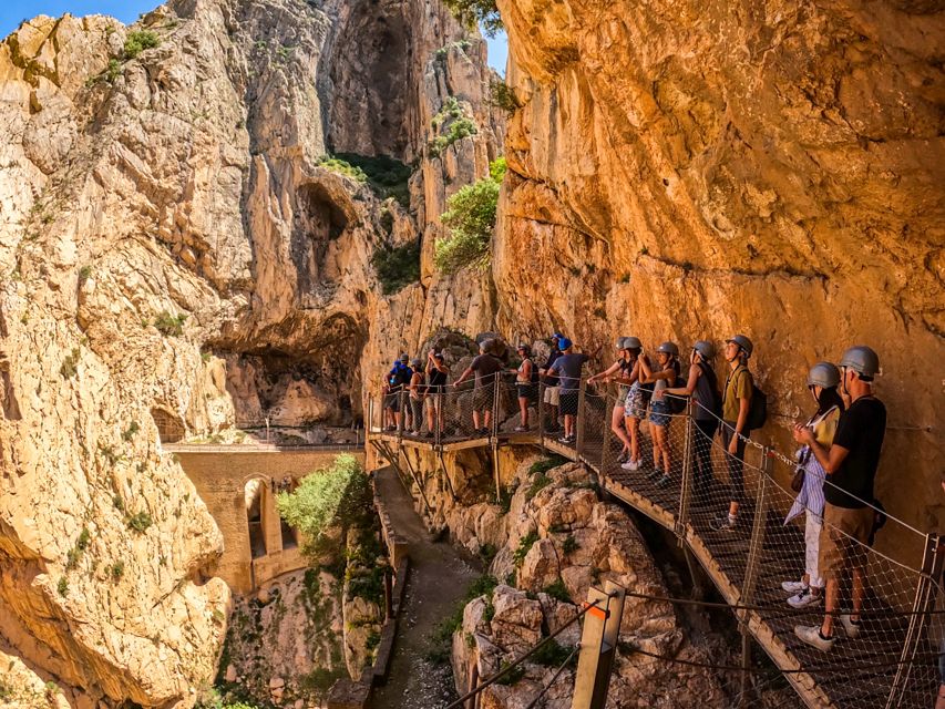 Caminito del Rey: Guided Tour and Entry Ticket - Check-in at the Control Booth, helmets and radios