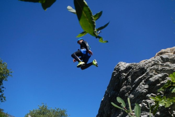 Canyoning Gorge Descent, river walk in Benahavis. - Optional Jumps from 3 to 7 Meters: Choose Your Thrill