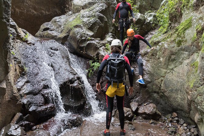 Canyoning with Waterfalls in the Rainforest - Small Groups ツ - Pickup reality in Las Palmas and the south zone