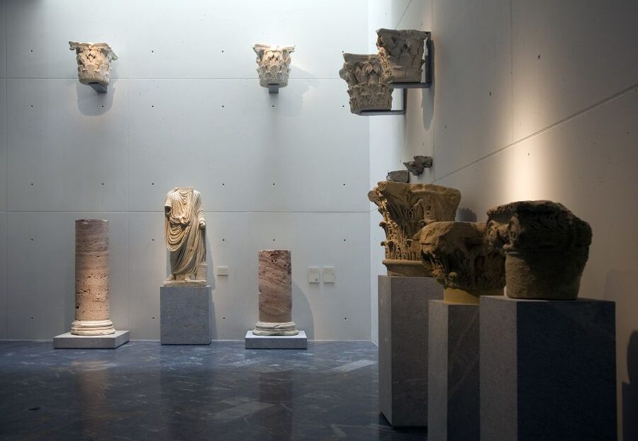 Cartagena: Roman Theater, Forum, Castle and Panoramic Lift - Roman Theater Museum: Pink Walls, Big Ruins, Clear First Stop
