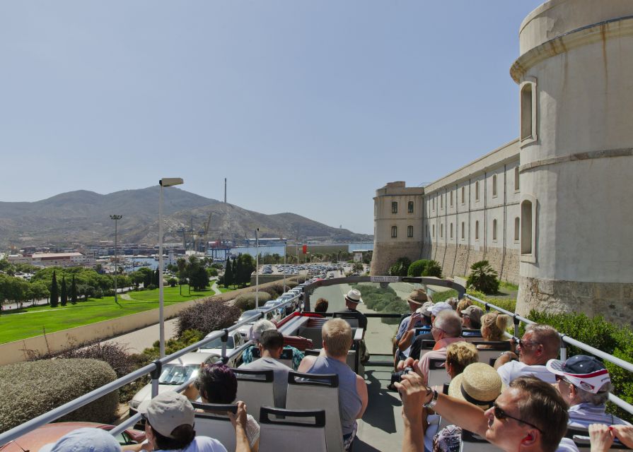 Cartagena, Spain: Panoramic Double-Decker Bus Tour - Cala Cortina Beach Stop: The Only Urban Beach Moment