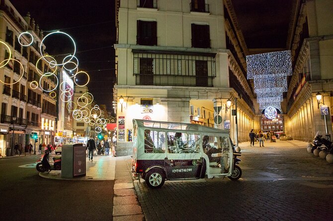 Christmas Lights Tour of Madrid in Eco Tuk Tuk Private - Villa Fernán Gómez Cultural Center: A Place You Might Miss Alone