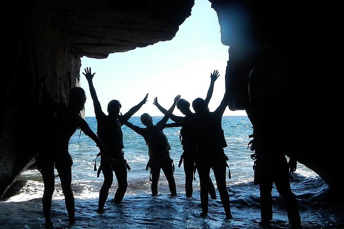 Coasteering experience in Gran Canaria - The Mogan Route: Jumps, Walking Along the Coast, and a Cave Zipline