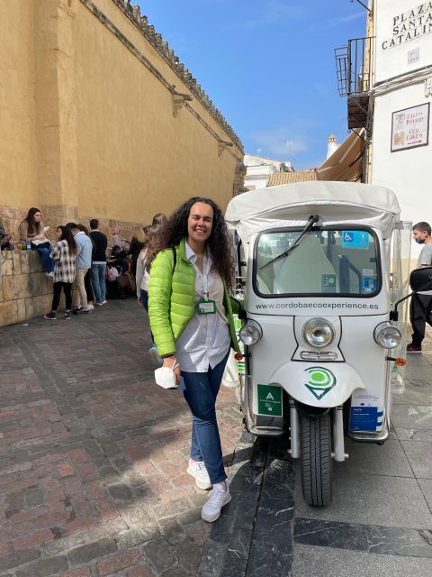 Córdoba: Guided City Tour by Tuk-Tuk - Roman Bridge and the Alcázar: views you can actually enjoy without hiking