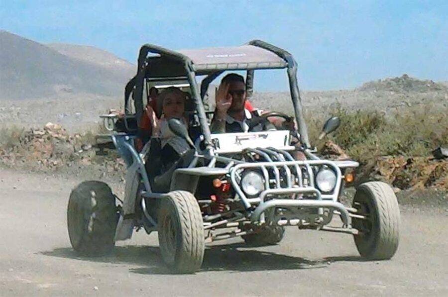Corralejo: Buggy Safari Tour - On-road driving: the warm-up that makes the dunes worth it