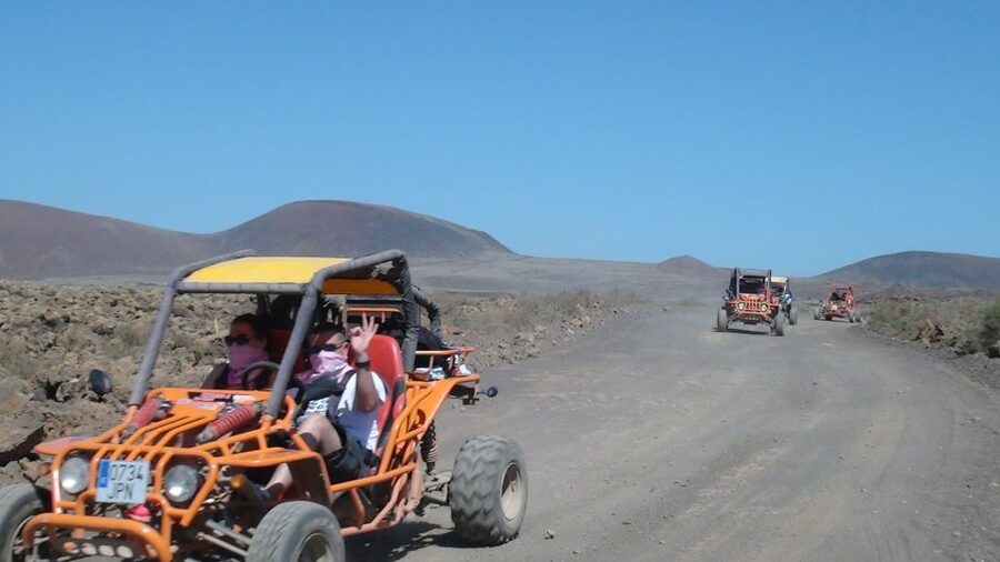 Corralejo: Buggy Safari Tour - Safety, helmets, and why the guides get so much credit