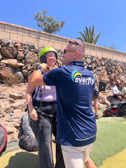 Costa Adeje: Tandem Paragliding Flight - The Van Ride and the Scenic Preview Above Southern Tenerife
