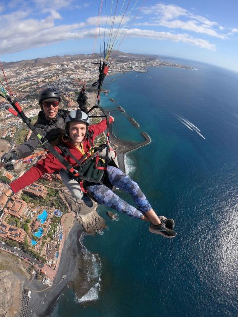 Costa Adeje: Tandem Paragliding Flight with Pickup - Safety briefing and gear: how you stay comfortable while the pilot flies