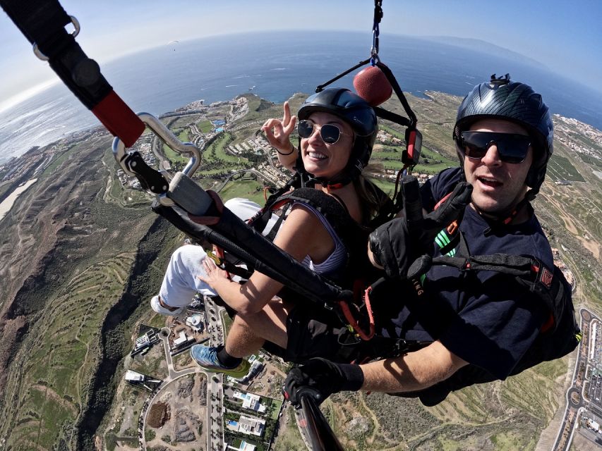 Costa Adeje: Tandem Paragliding Flight with Pickup - Takeoff and first minutes in the air: the sensation you will remember