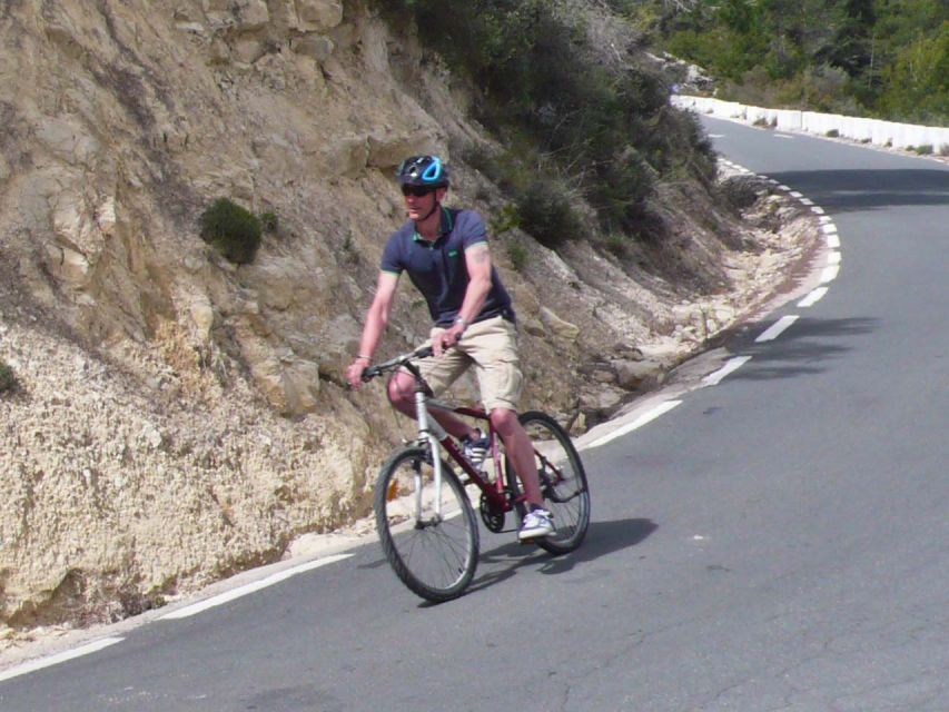 Costa Blanca Downhill Bike Ride - Guides like Tony, Adam, Kris, and the safety-first style