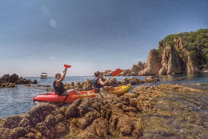 Costa Brava Tour with Kayak & Lagoon Snorkeling - Via Ferrata Cala del Moli hike: short, scenic, and shoes matter