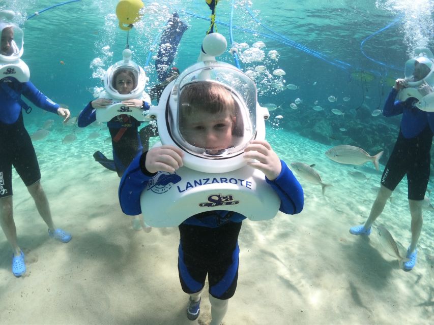 Costa Teguise : Underwater Sea Trek Experience - Photo and video expectations, when cameras are not allowed