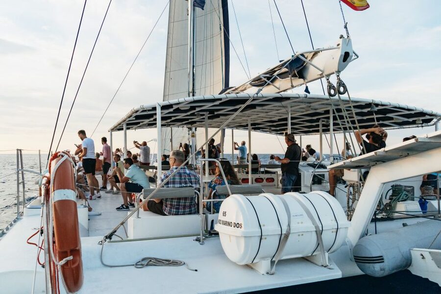 Dénia: Daytime or Sunset Catamaran Cruise - The Sunset Cruise: Cava, Chill Music, and the Horizon Moment