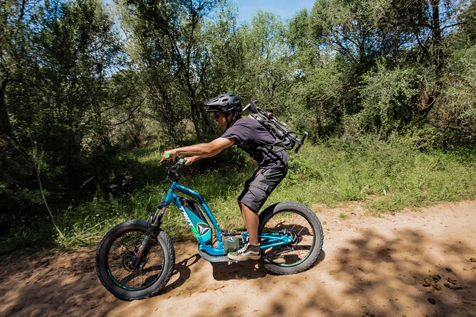 Discover Son Serra de Marina offroad e-scooters 100%FUN adventure - The E-Scooter Setup: Helmet, Gloves, and a Real Test Drive