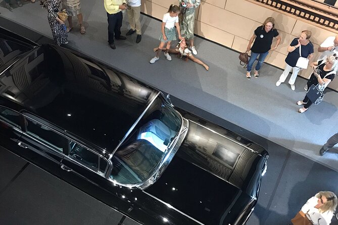 Entrance to the Motor Museum - Stop 1 at Museo del Motor: classic and unique vehicles you can actually take in