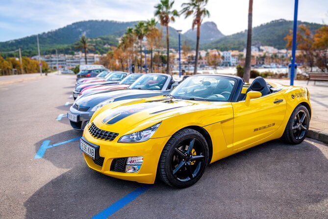 Explore Mallorca Driving a GT Cabrio Car - Estellencs to Mirador de Ricardo Roca: your best “pull over and breathe” moment