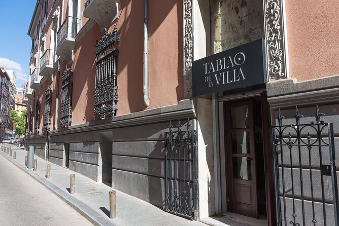 Flamenco Show at the Tablao de la Villa Madrid - Optional dinner, how to avoid that rushed feeling
