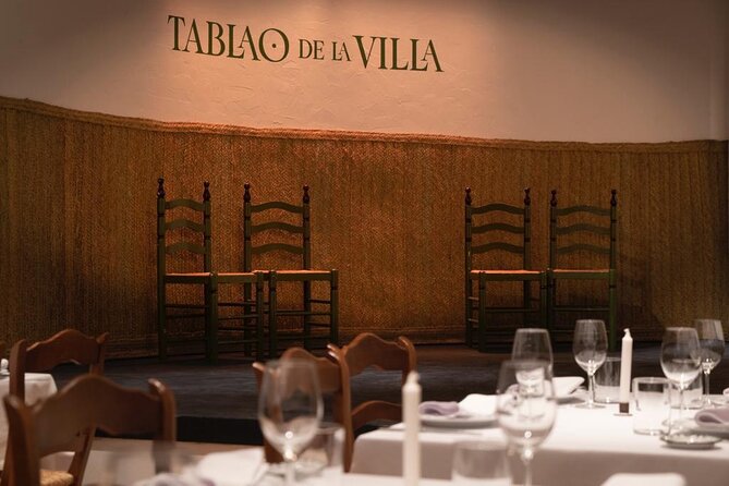 Flamenco Show at the Tablao de la Villa Madrid - My booking call for Tablao de la Villa