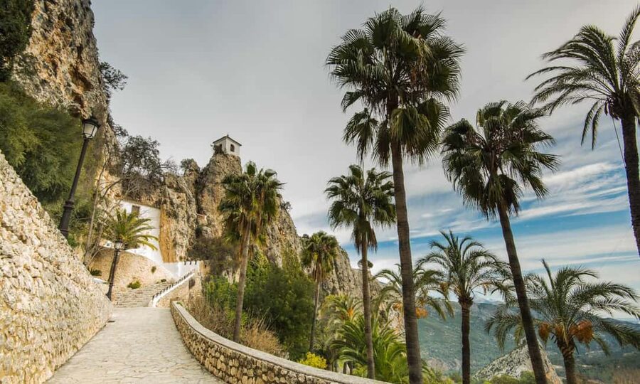 From Alicante: Guadalest, Altea & ticket in Algar Waterfalls - Guadalest and Castillo de San José: fortress views and choose-your-own museums
