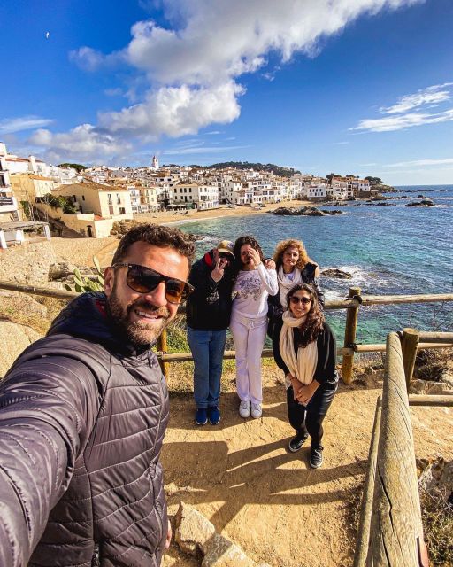 From Barcelona: Small Group to Girona and Costa Brava - Calella de Palafrugell coast time: swimming, lunch choices, and shoreline views