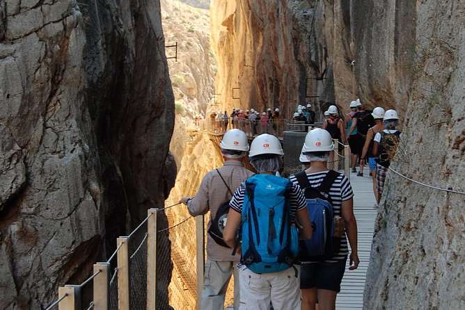 From El Chorro: Caminito del Rey - The Caminito del Rey walk: 7.5 km of rock-hugging drama