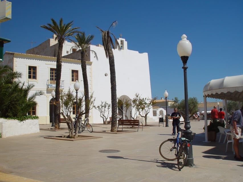 From Ibiza: Ferry and Guided Bus Excursion in Formentera - Las Salinas salt flats: swim time and the weird beauty of a salt landscape