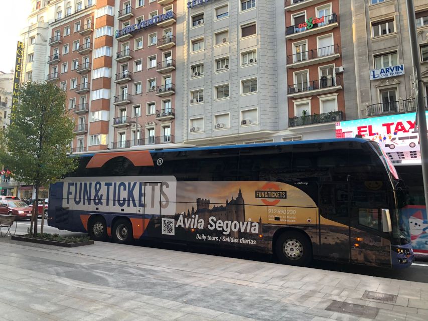 From Madrid: Avila and Segovia Full-Day Tour - Avila break time: wine, tapa, and the lunch decision you must plan