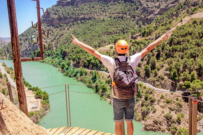 From Malaga Caminito del Rey Guided Tour with transportation - Entering El Caminito del Rey: safe now, still unforgettable
