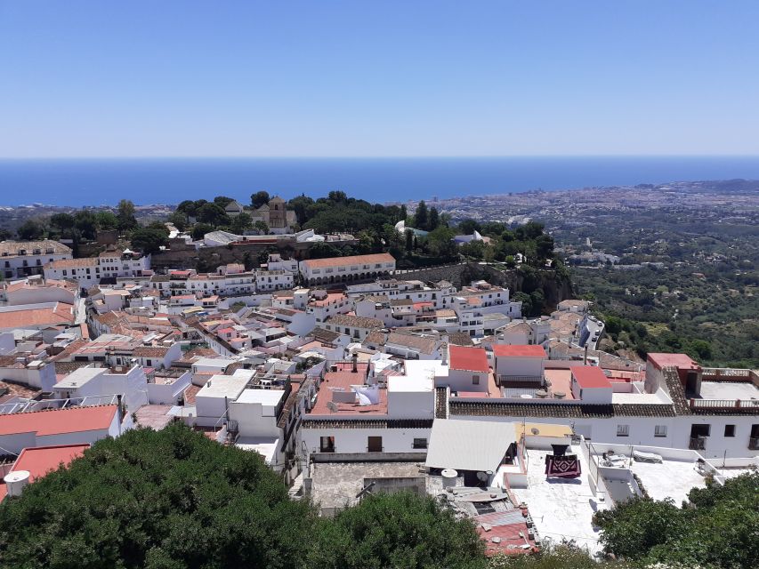 From Malaga or Costa del Sol: Mijas, Marbella & Puerto Banus - Mijas Pueblo: white village views, mountain air, and the CAC Museum art stop