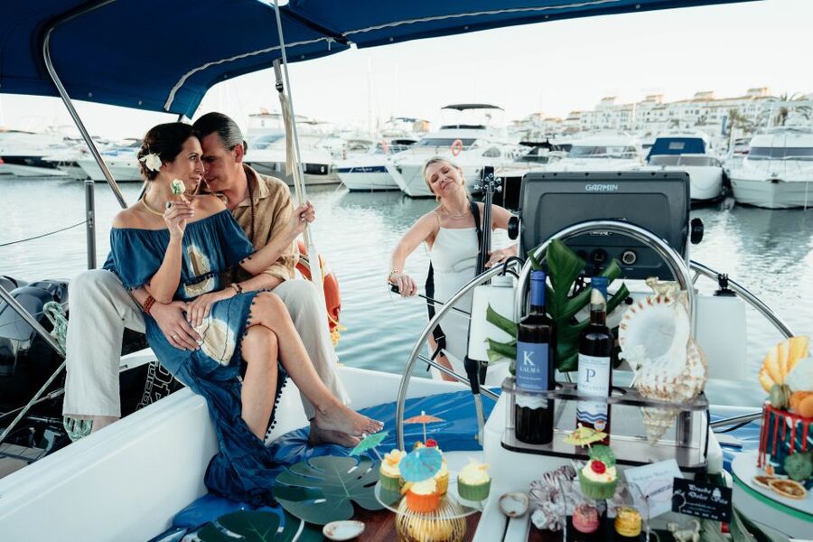 From Marbella: Private and Group Sailboat Cruise & Drinks - What if the sea is choppy? How the crew handles the day