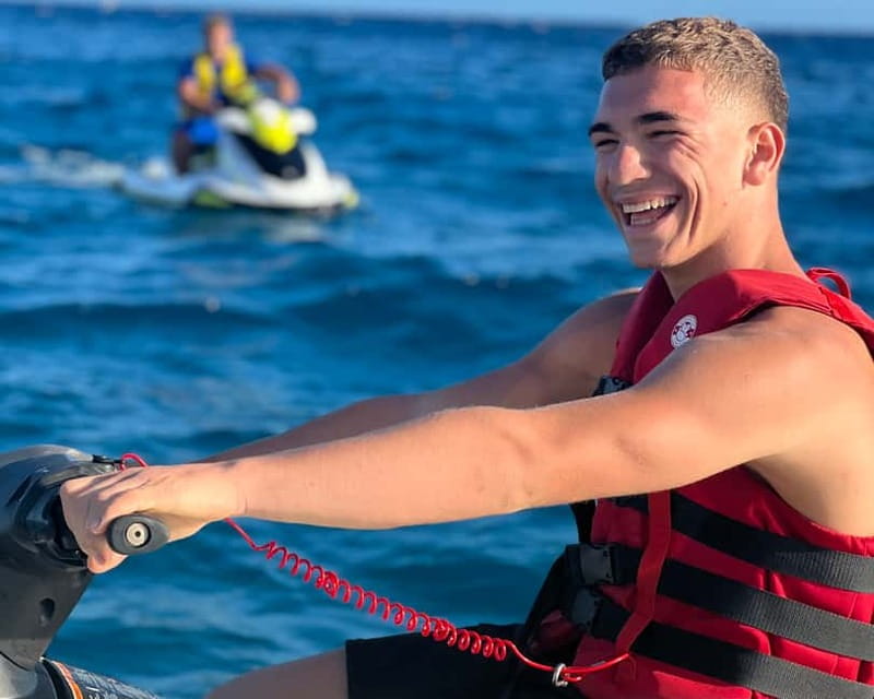 From Morro Jable: Jet Ski Adventure Tour (without license) - Getting there: meeting point, optional transfers, and the beach reality check