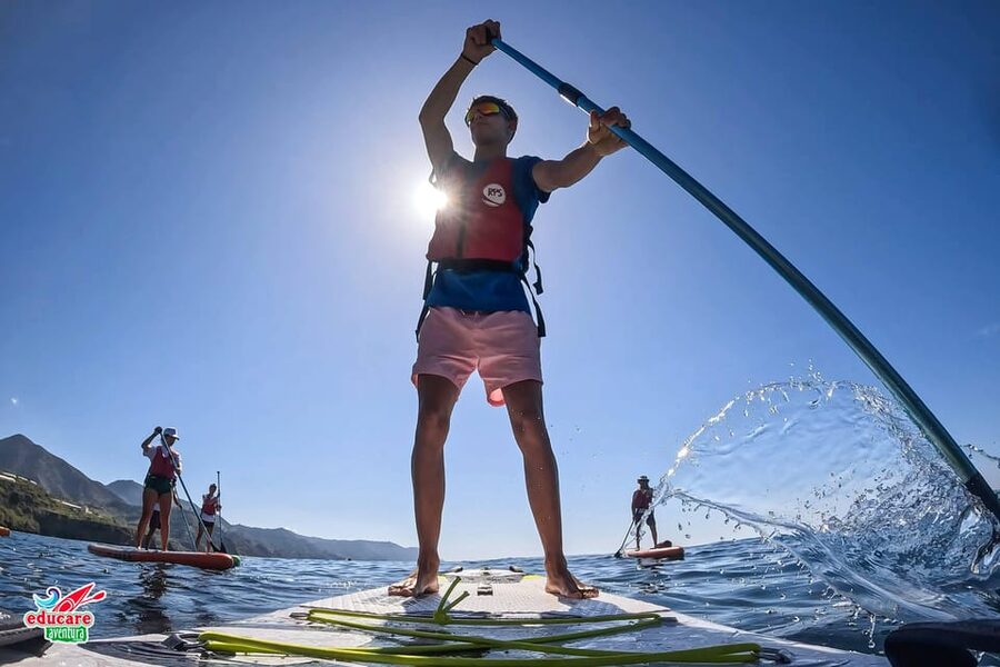 From Nerja: Guided Paddle Surf Cliffs and Maro Waterfall - Snorkel time: corals, rock formations, and colorful fish