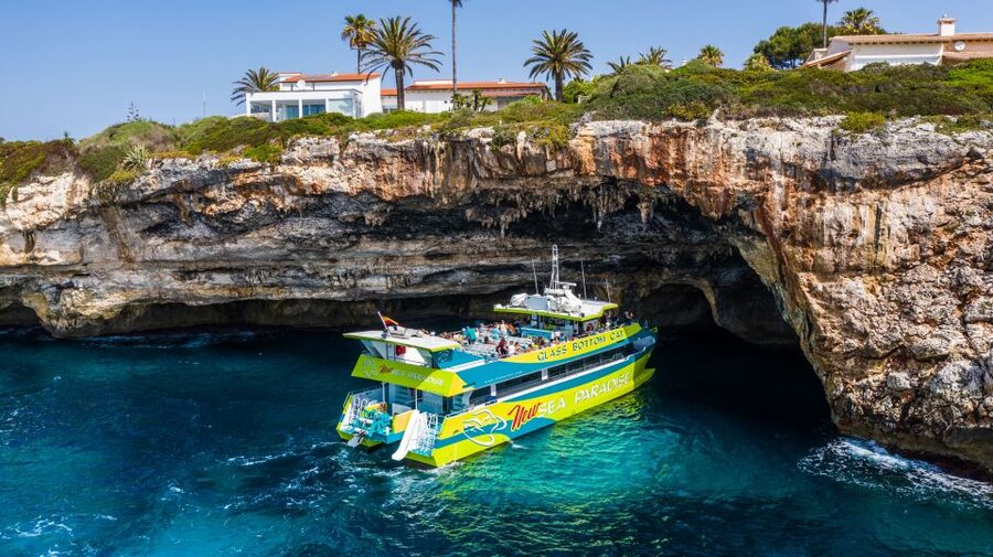From Porto Cristo: East Coast Glass-Bottom Boat Trip - Porto Cristo to Mallorca’s east coast, the easy way