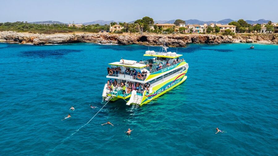 From Porto Cristo: East Coast Glass-Bottom Boat Trip - The 1.5-hour Porto Cristo trip to Cala de Mallorca (short, scenic, and focused)